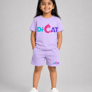 Dr CAT Kids White Round Neck 6